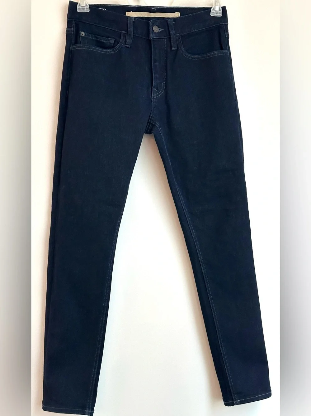 Banana Republic Traveler Denim Skinny Jeans in Dark Blue (NWOT)